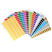 FILECORP COLOURFIND COLOUR FLASH LABEL 03FCHCFCOL2 48 LABELS YELLOW