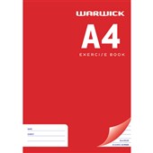 WARWICK EXERCISE BOOK 8MM RULED A4 32 LEAF