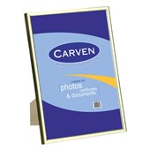 CARVEN DOCUMENT FRAME A4 GOLD