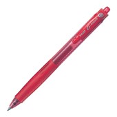 PILOT BEGREEN GKNOCK RETRACTABLE GEL INK PEN 07MM RED