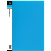 FM VIVID DISPLAY BOOK 20 POCKET A4 ICE BLUE