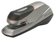 REXEL OPTIMA ELECTRIC STAPLER 20 SHEET SILVERBLACK