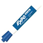 EXPO WHITEBOARD MARKER BULLET TIP BLUE