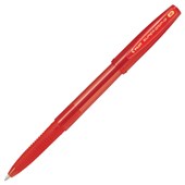 PILOT SUPERGRIPG BALLPOINT PEN MEDIUM 10MM RED