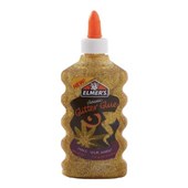 ELMERS GLITTER GLUE GOLD 60Z