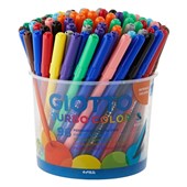 GIOTTO TURBO COLOUR FELT TIP PEN TUB 96