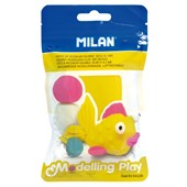 MILAN AIR DRY MODELLING PLAY CLAY 100G YELLOW