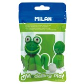 MILAN AIR DRY MODELLING PLAY CLAY 100G LIGHT GREEN