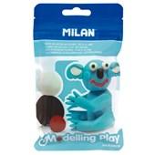 MILAN AIR DRY MODELLING PLAY CLAY 100G LIGHT BLUE