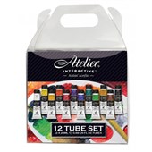 ACRYLIC PAINT ATELIER 20ML ASSORTED PACK12