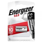 ENERGIZER BATTERY CR123A LITHIUM 30 VOLT