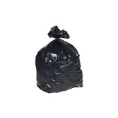 PACIFIC RUBBISH BAG 82LTR BLACK PLASTIC 1000 X 810MM 31MU BOX100