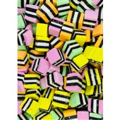 CAROUSEL CONFECTIONERY LICORICE ALLSORTS 2KG BAG