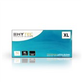 HYTEC DISPOSABLE GLOVES CLEAR VINYL LOW POWDER XLARGE BOX 100