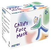 DISPOSABLE FACE MASK 3PLY DISPOSABLE CHILD SIZE BOX 50