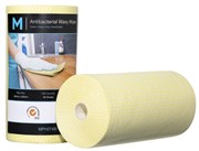 ANTIBACTERIAL WAVY WIPES MATTHEWS HEAVY DUTY 80GSM 300X500MM YELLOW ROLL 90 SHEETS