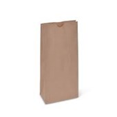 PAPER BAG EXTRA HEAVY DUTY NO 1 BROWN W125 X L270 X D70MM BLOCK BOTTOM PKT500