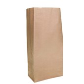 PAPER BAG EXTRA HEAVY DUTY NO 3 BROWN W185 X L390 X D100MM BLOCK BOTTOM PKT200