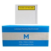 MATTHEWS LABELOPE PACKING SLIP ENCLOSED 115 X 150MM SELF ADHESIVE DOCUMENT POUCH BOX 1000