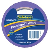 DELI SELLOTAPE WASHI PREMIUM CATE 18MM X 50M