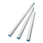 MAILING TUBE WHITE KRAFT 650MM X 76MM X 145MM